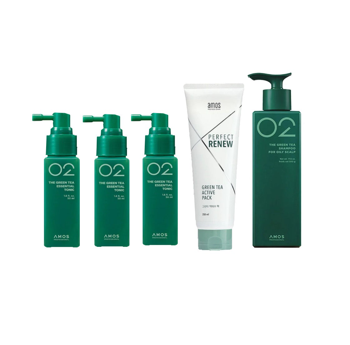 Green Tea renew set- 5pcs (full size)