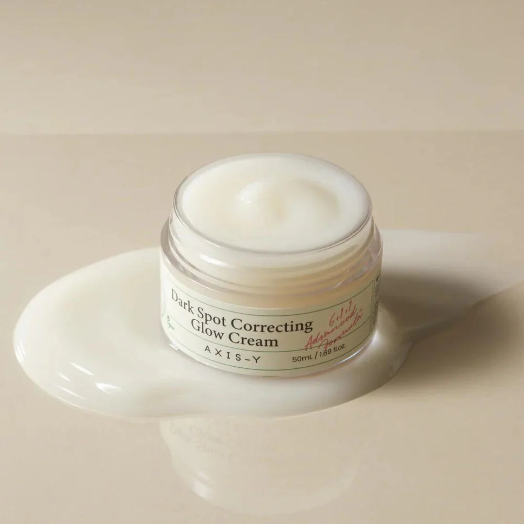 Dark spot correcting glow cream