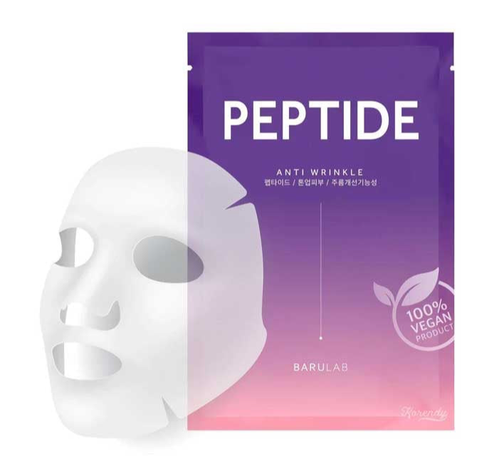 THE CLEAN vegan mask Anti-wrinkle face Peptide