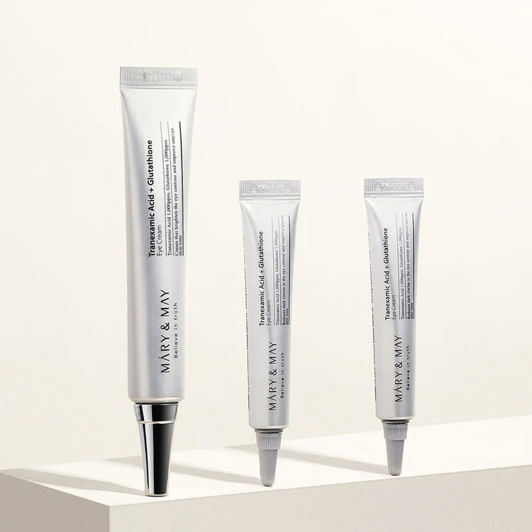 MARY & MAY Tranexamic Acid + Glutathione Eye Cream  All About Beauty