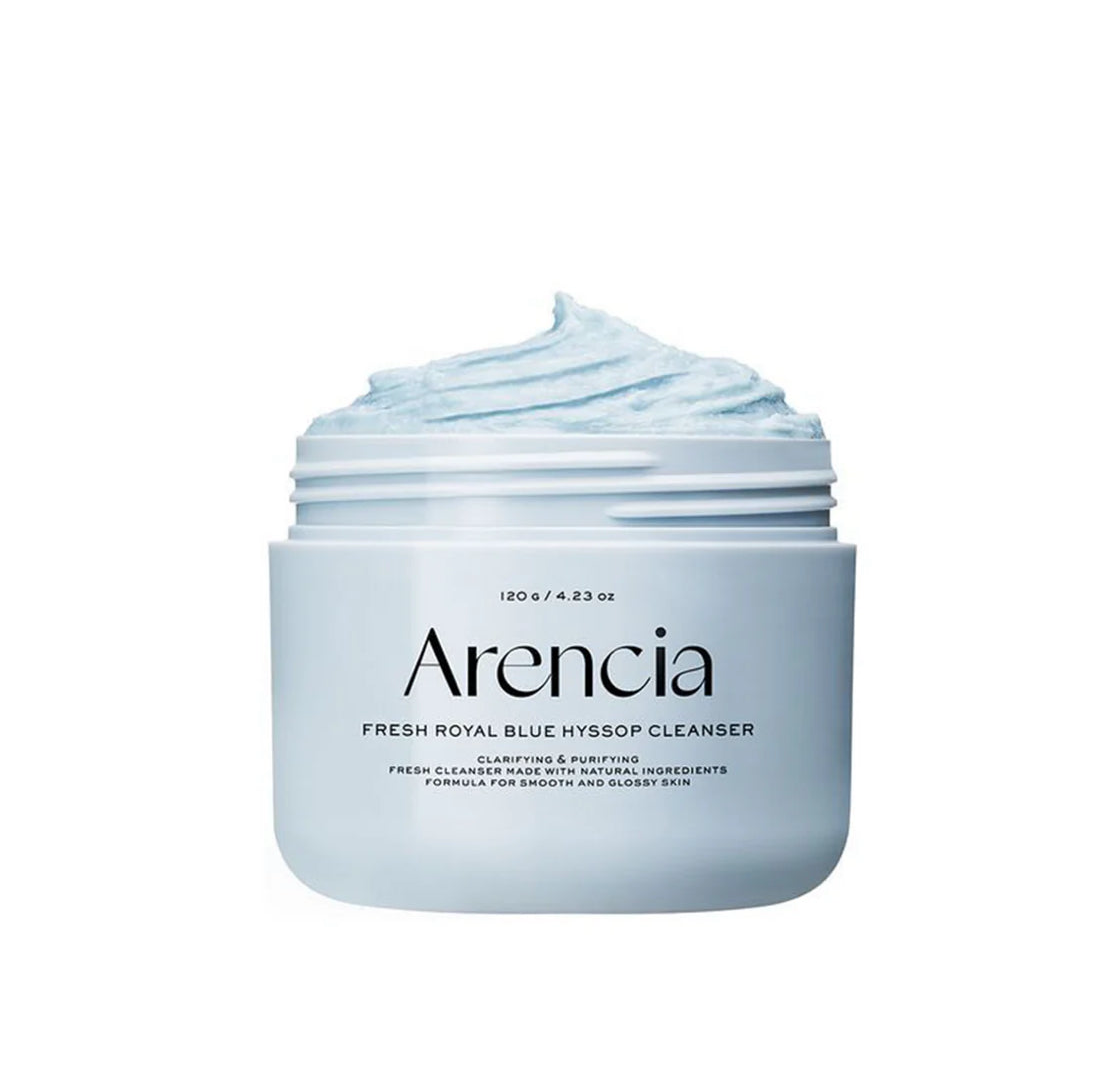 Fresh Royal Blue Hyssop Rice Mochi Cleanser 120g