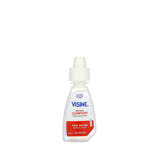 Visine، قطرات العين المريحة والمخففة للاحمرار، 1/2 أونصة سائلة (15 مل) 